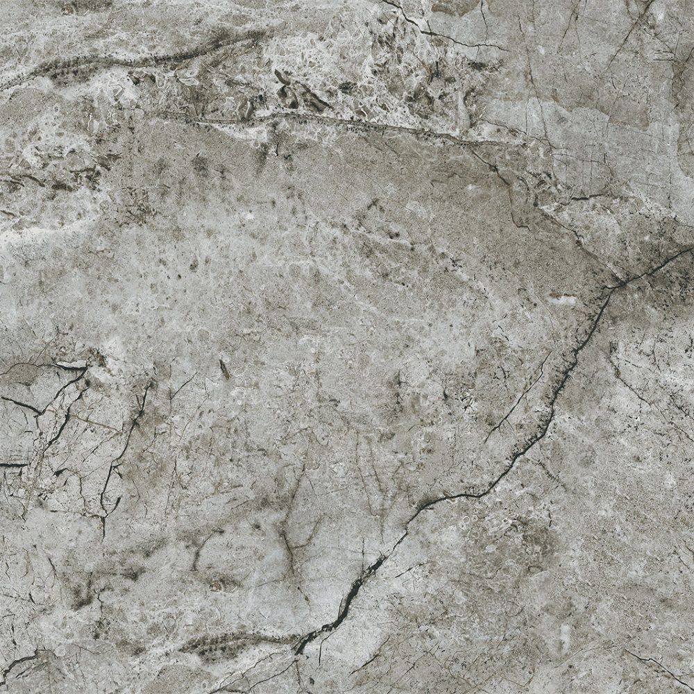 Wandfliese 1 Paket (1,44 m) Fliesen STORM STONE LIGHT GREY (60 × 60 cm), poliert, grau, Wandgestaltung Badezimmer Duschwand Wand Innen Im Haus Steinoptik