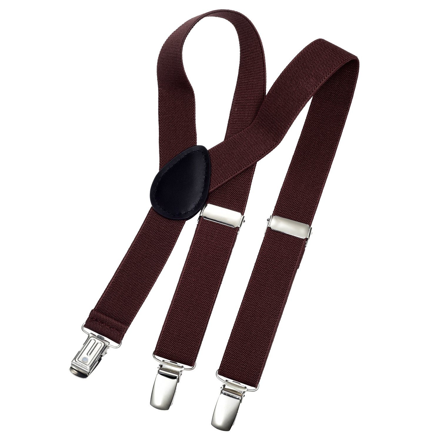 DonDon Hosenträger DonDon Jungen Hosenträger Fliegen Set für Kinder (2er Set, 2-St) 2er Set, schmaler Hosenträger Y-Form, farblich passende Fliege