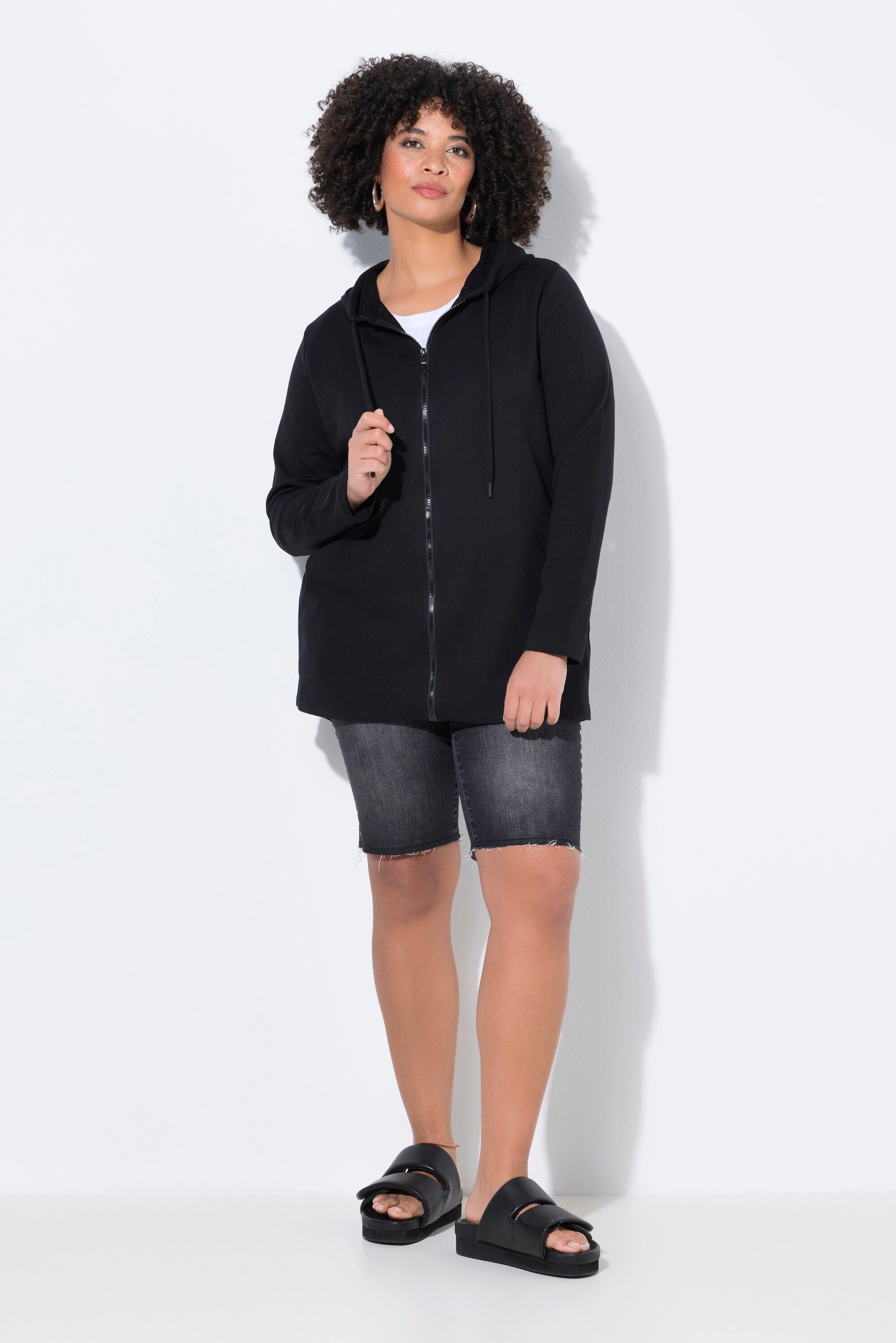 Angel of Style Sweatjacke Sweatjacke A-Linie günstig online kaufen