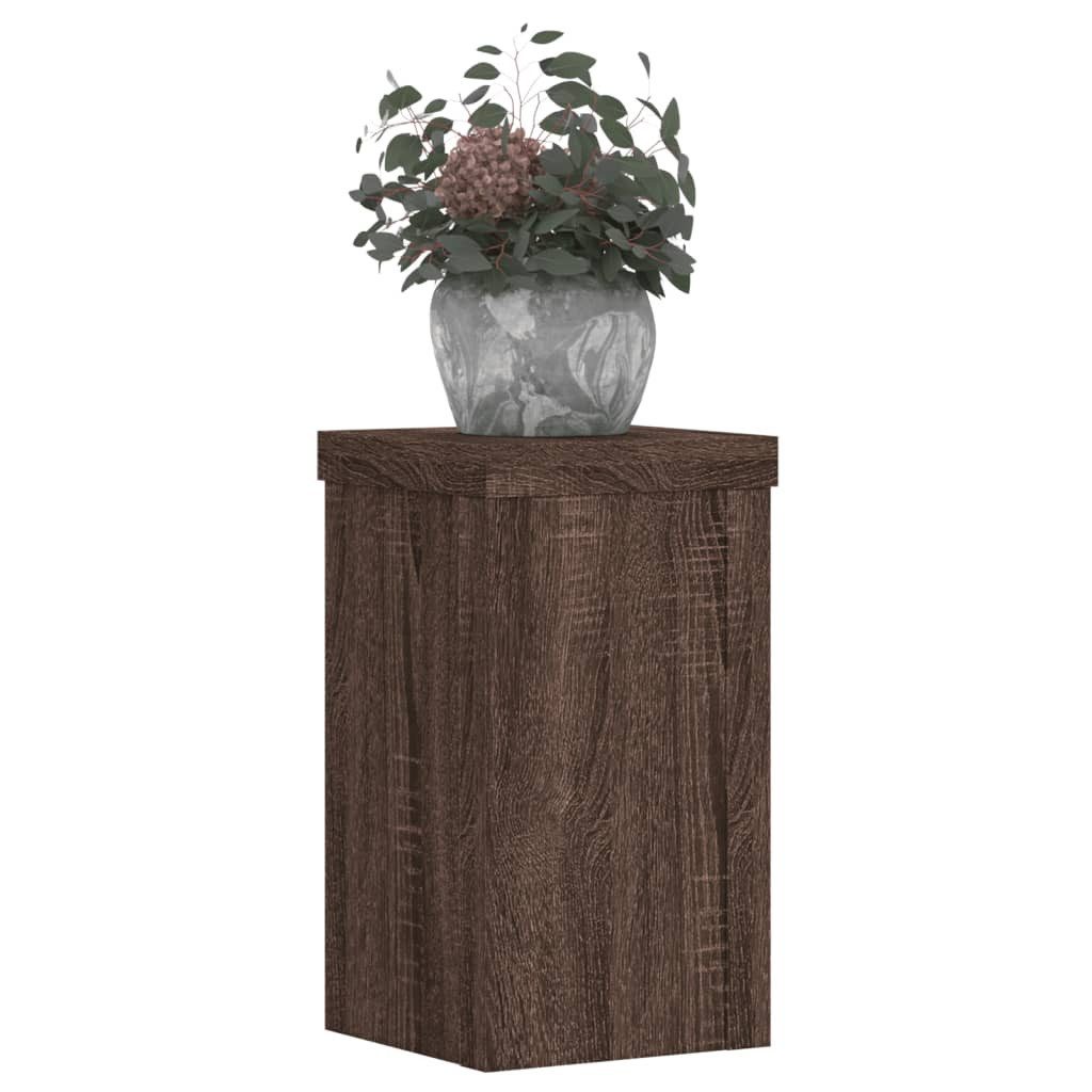 vidaXL Blumenständer Pflanzenständer 2 Stk. Braun günstig online kaufen