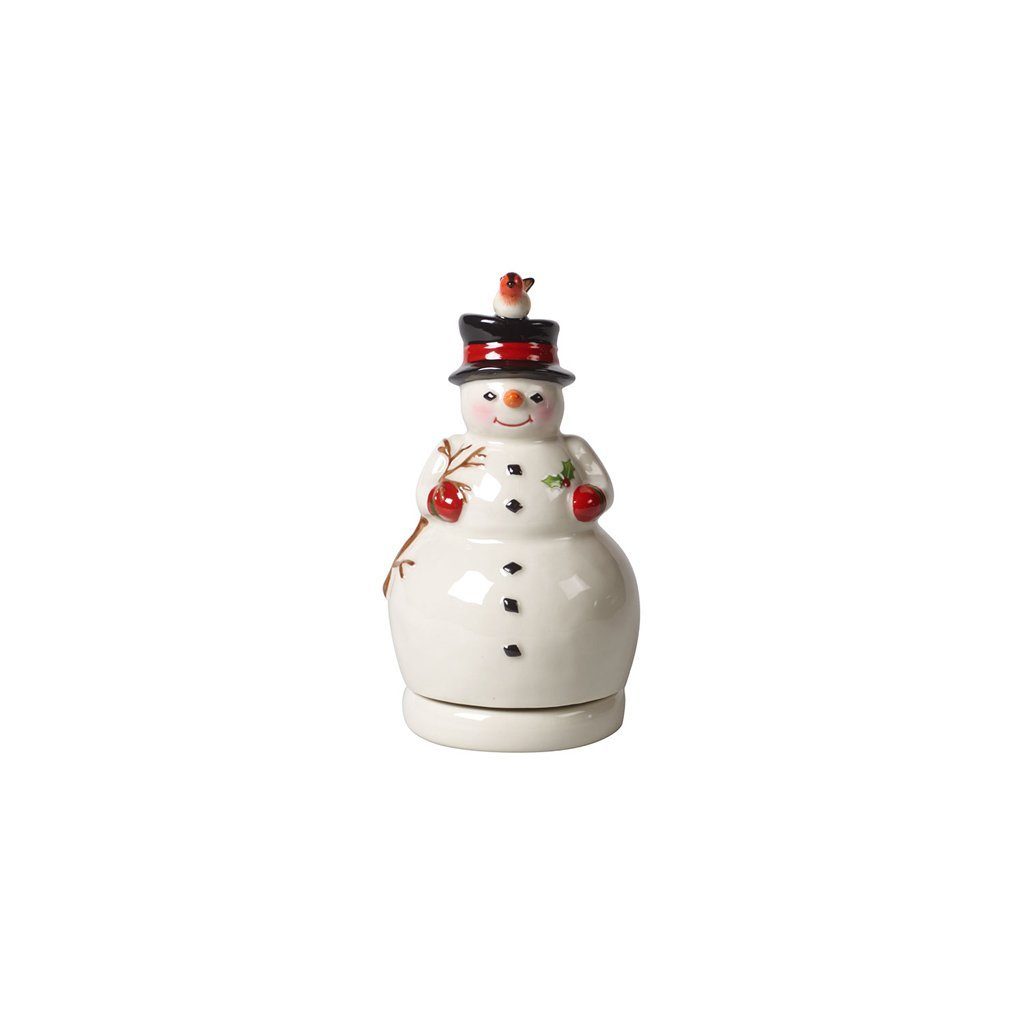 Villeroy & Boch Dekofigur Nostalgic Melody Schneemann, drehend (1 St)