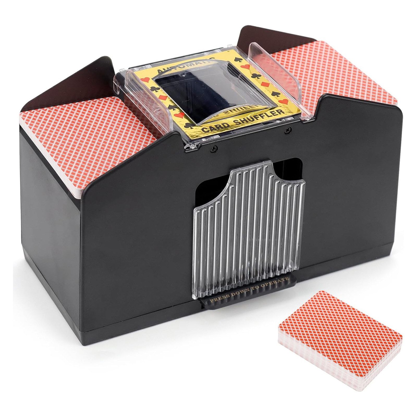 Spiel Kartenmischmaschine 1-2 Deck, Automatischer Elektrischer Kartenmischer