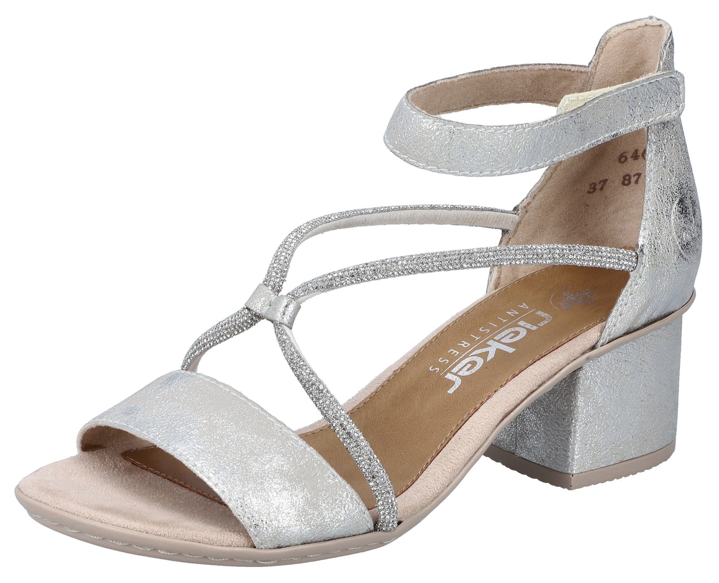 Rieker Sandalette, Sommerschuh, Sandale, Blockabsatz, mit günstig online kaufen