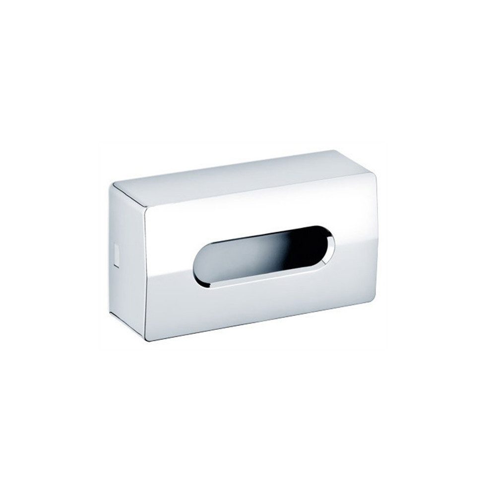 Keuco Papiertuchspender Universalartikel, Aluminium-finish, Tücherbox, Kleenexbox, 25x8,3x13,4cm, max 150 Tücher