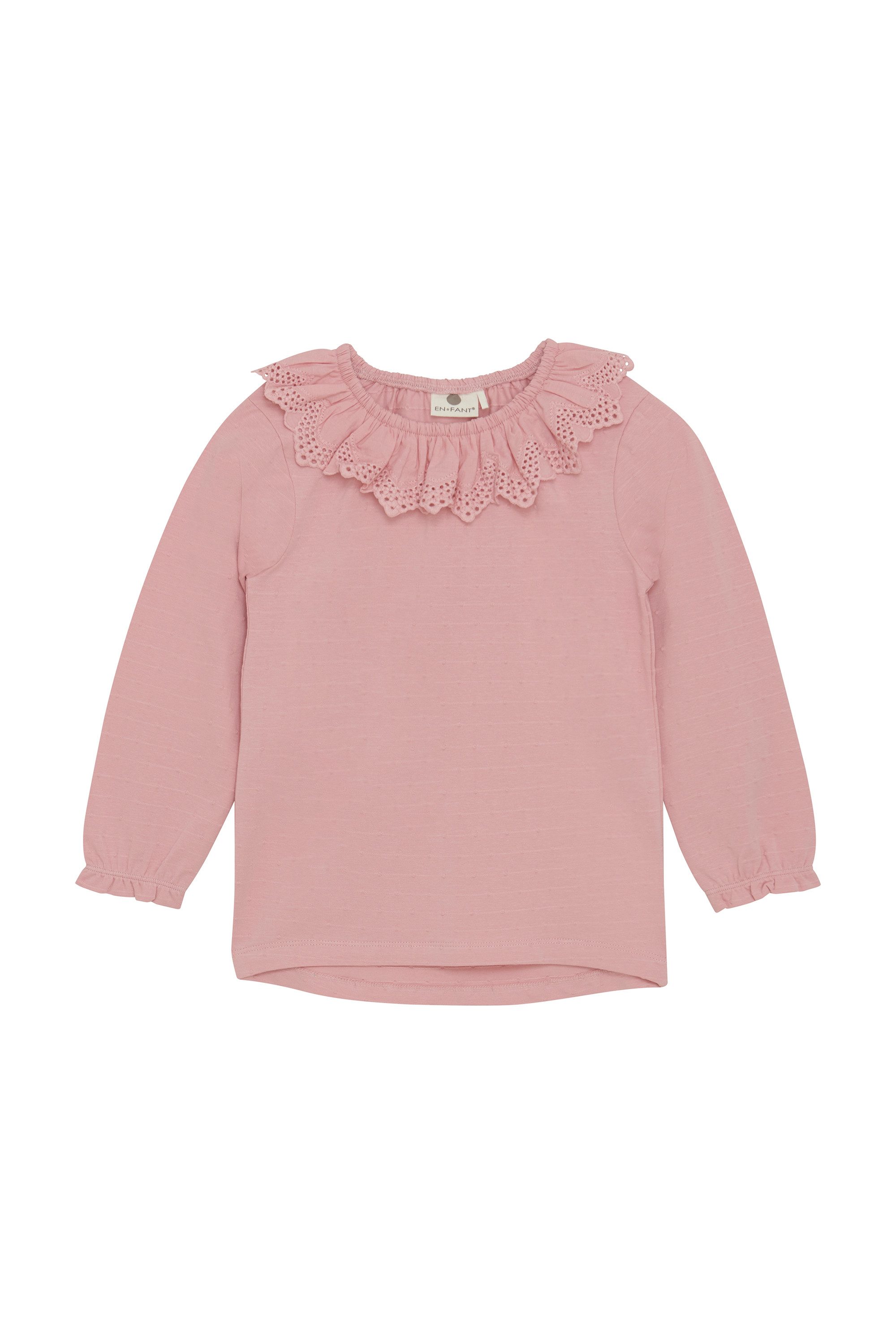 EN FANT Langarmshirt ENT-shirt LS Niedliche Bluse