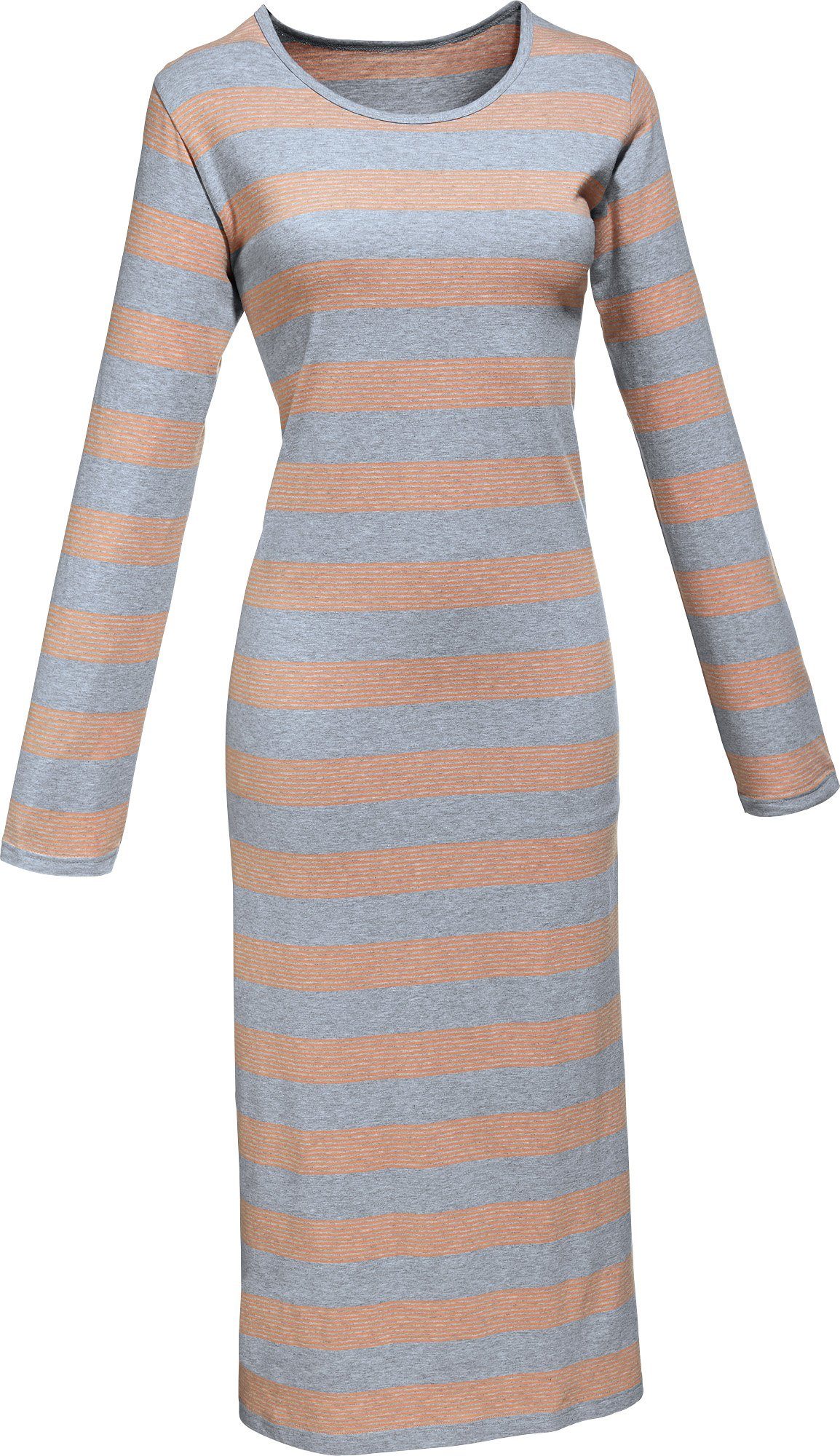 REDBEST Nachthemd Damen-Nachthemd Single-Jersey Streifen günstig online kaufen