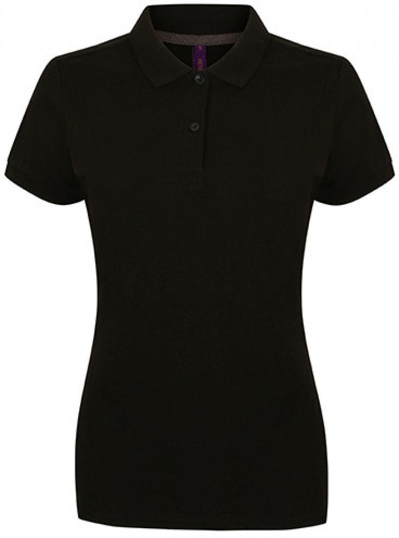Poloshirt Damen Microfine-Piqué Polo Shirt /