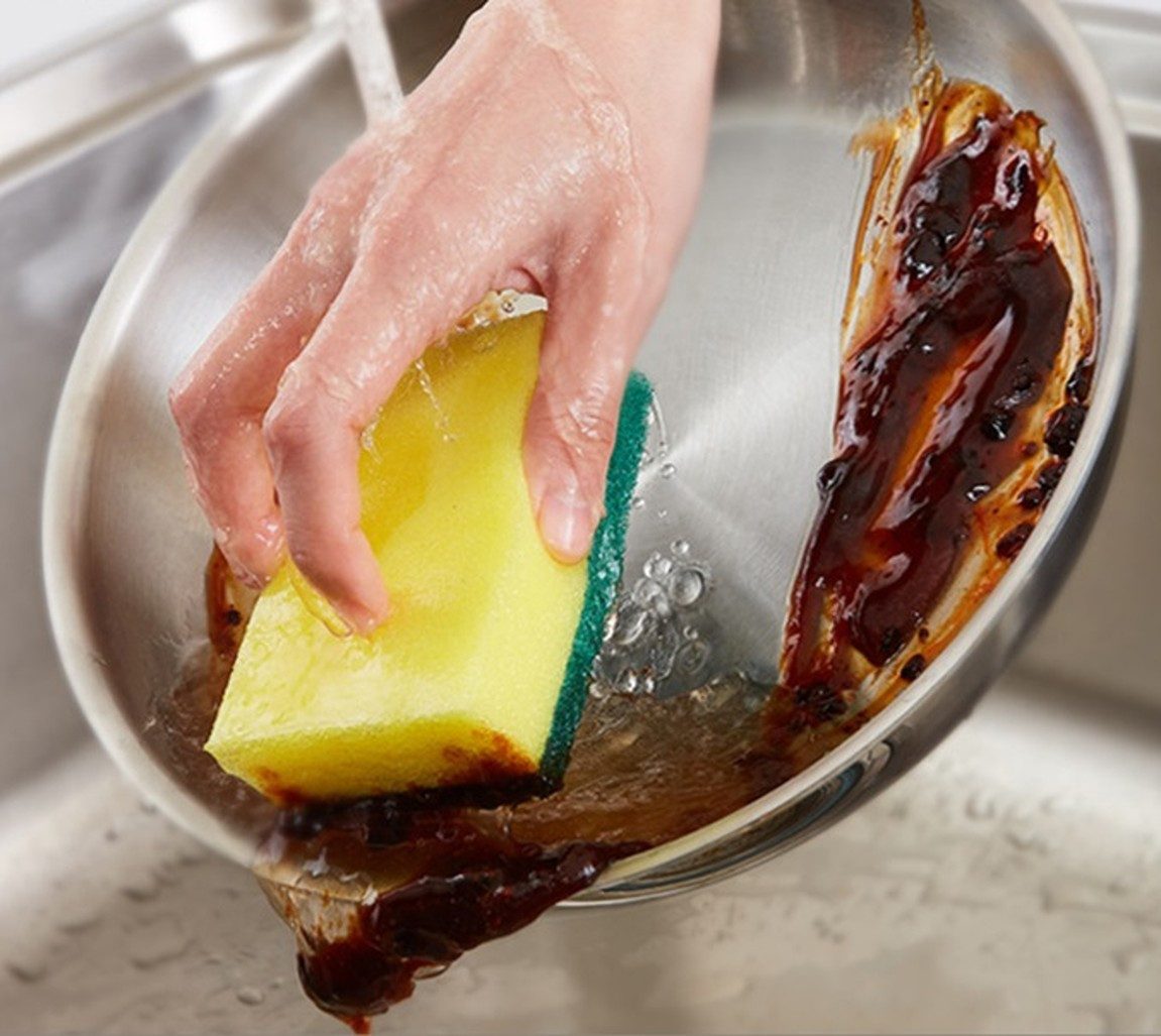 BAYLI Scheuerschwamm 40er Set Küchenschwamm, Topfschwamm, Putzschwamm - Scheuerschwamm