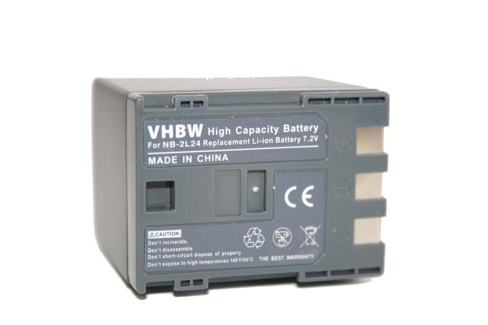 vhbw kompatibel mit Canon DC Serie DC320, DC310, DC411, DC420, DC330, DC410 Kamera-Akku Li-Ion 1800 mAh (7,2 V)