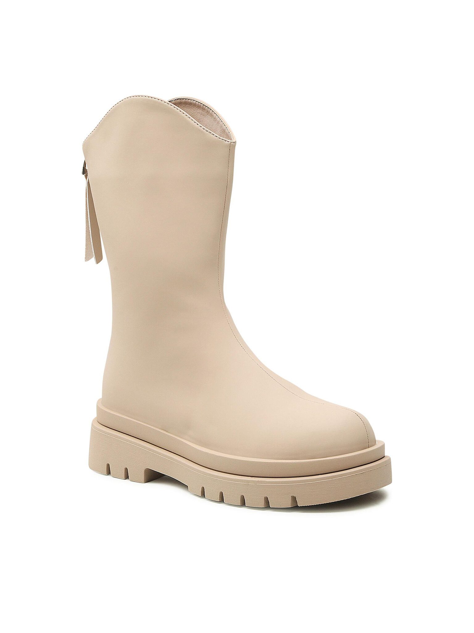 DeeZee Deezee Damen Fußstiefel Beige WS2601-01 Stiefel