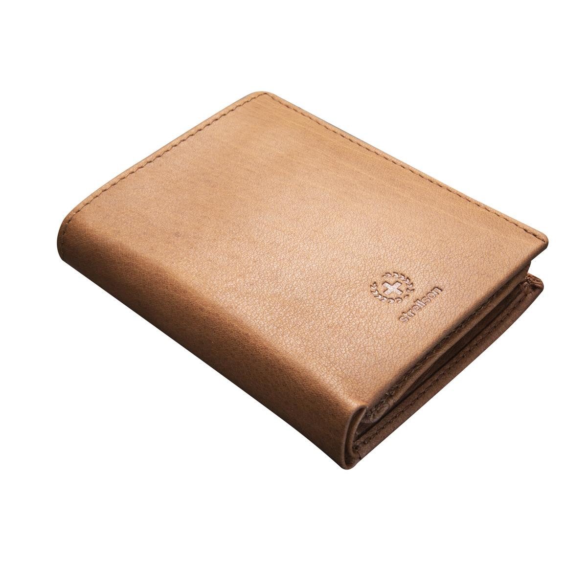 Strellson Geldbörse Blackwall Jorge Billfold V8 Herren Geldbörsen Leder Hochformat (1 Stück, 1-tlg., B/H/T)ca. 10/13/2 cm), RFID-Schutz