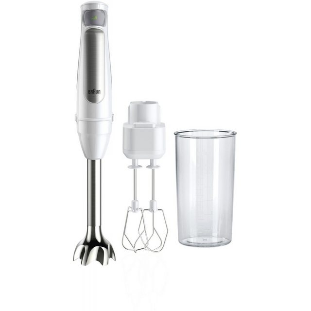 Braun Stabmixer MQ 7005B WH – Stabmixer – weiß/silber