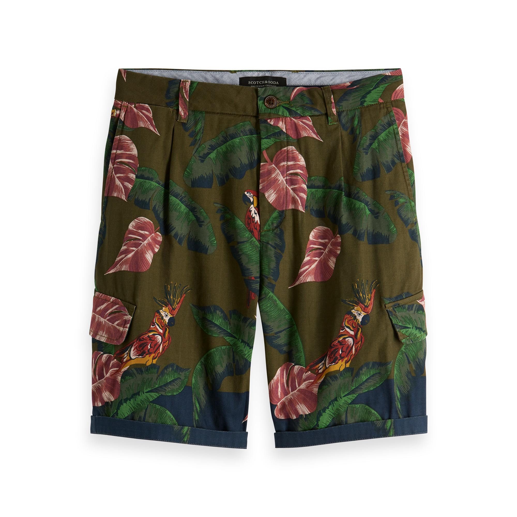 Scotch & Soda Trainingsshorts Scotch & Soda Herren Short All-Over Printed Cargo Short 148900