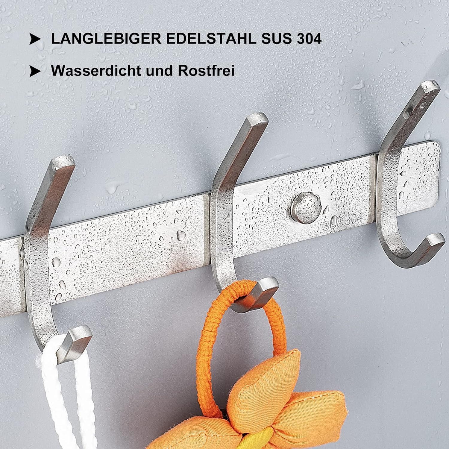 BlingBin Wandgarderobe 6 Haken Kleiderhaken Wand günstig online kaufen