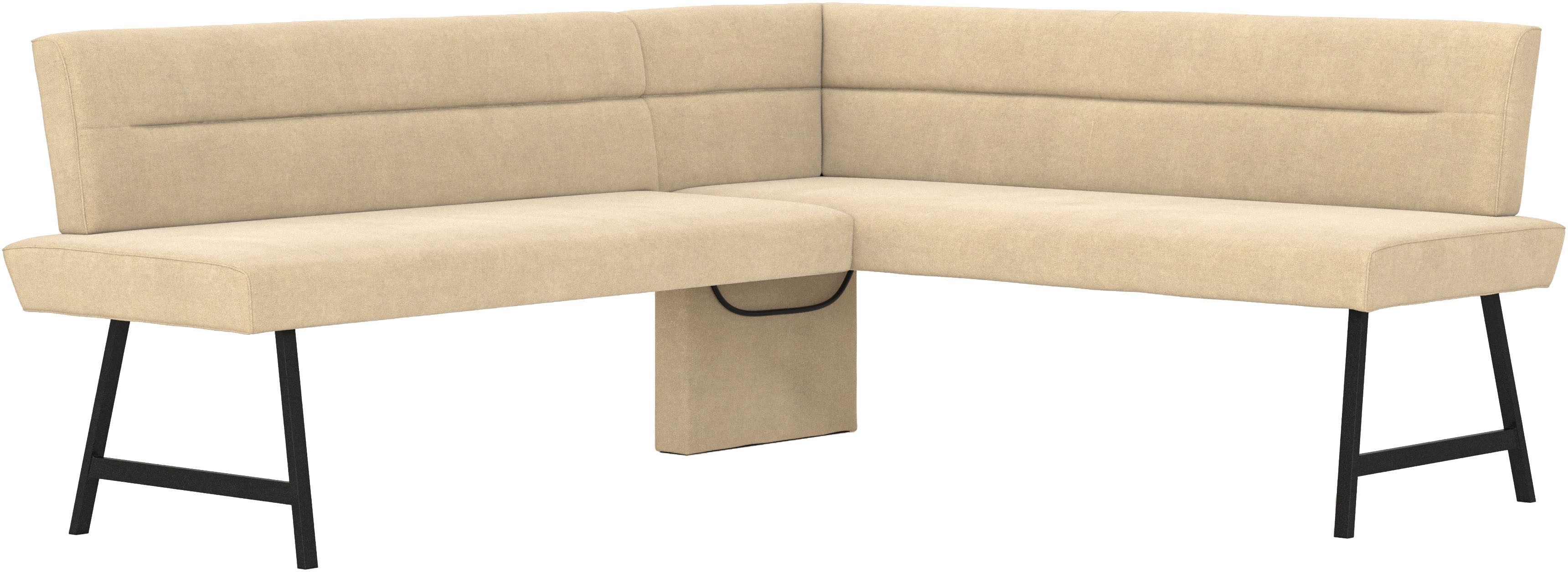 Home affaire Eckbank Sava, mit Wellenfederung im Sitz