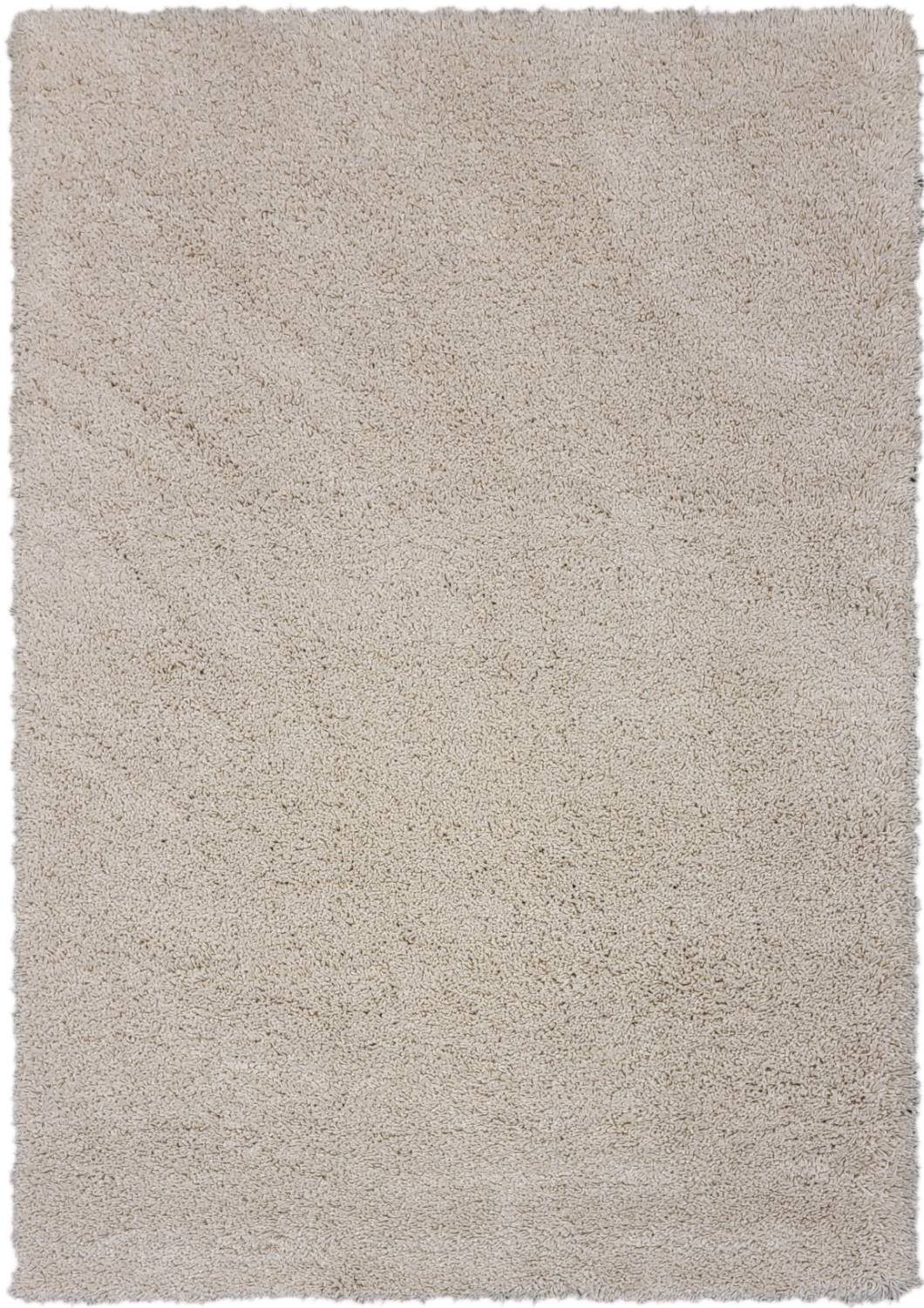 Rug Studios Teppich FERRO, Rechteckig, Höhe: 35 mm, Wohnzimmer, 120 x 170 cm, Creme