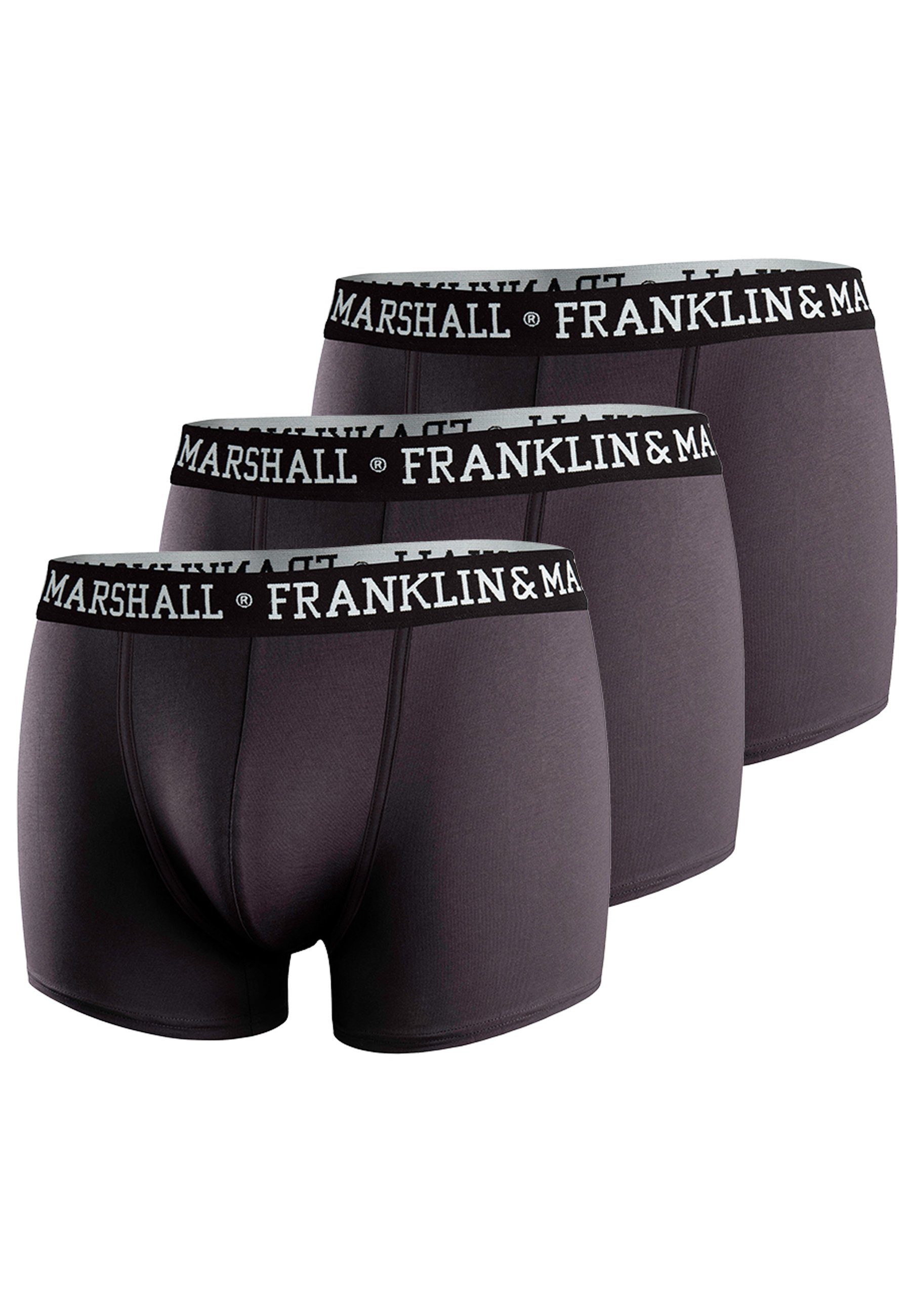 FRANKLIN AND MARSHALL Boxershorts Northern (1-St) Schwarz Point