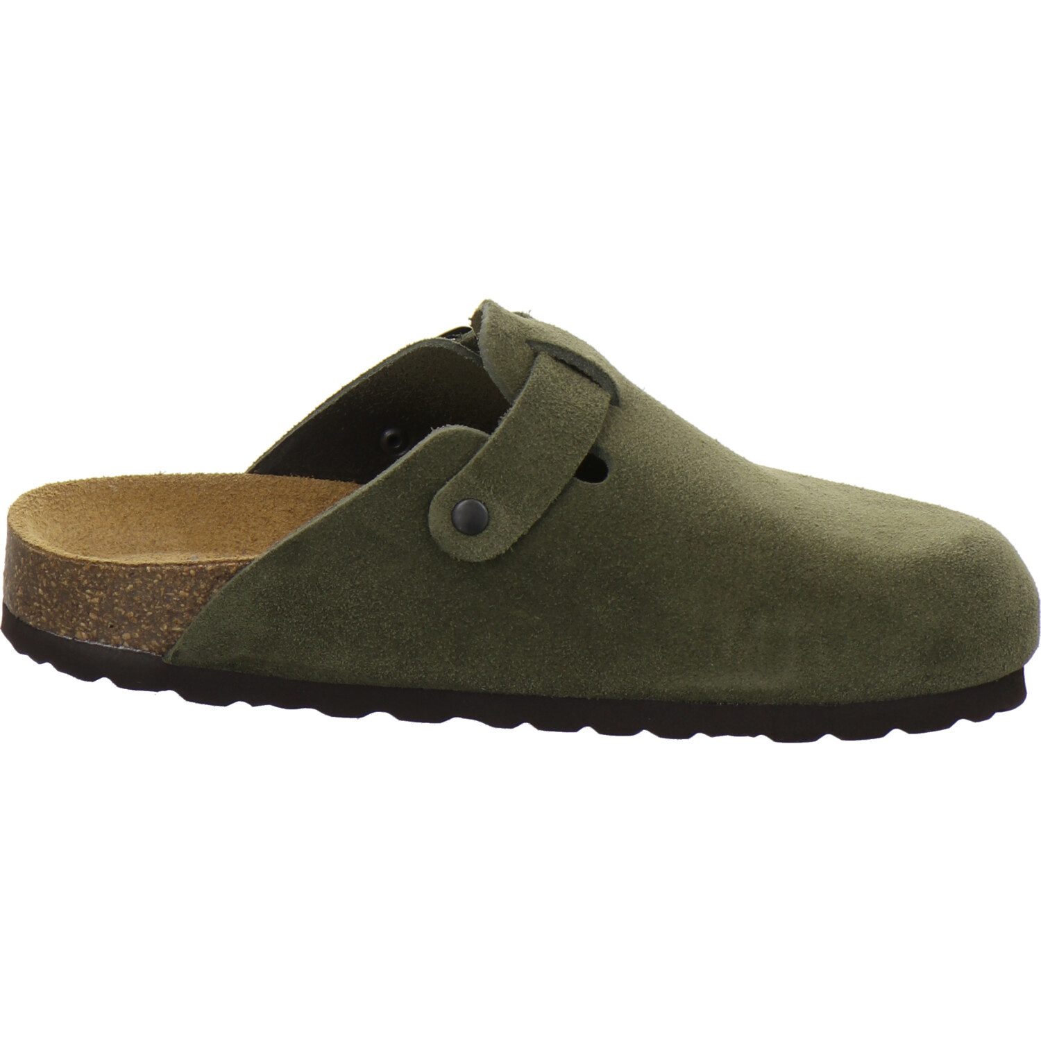 AFS-Schuhe 290088 Clogs Pantolette für Damen aus Leder mit Fußbett, Hausschuhe Made in Germany