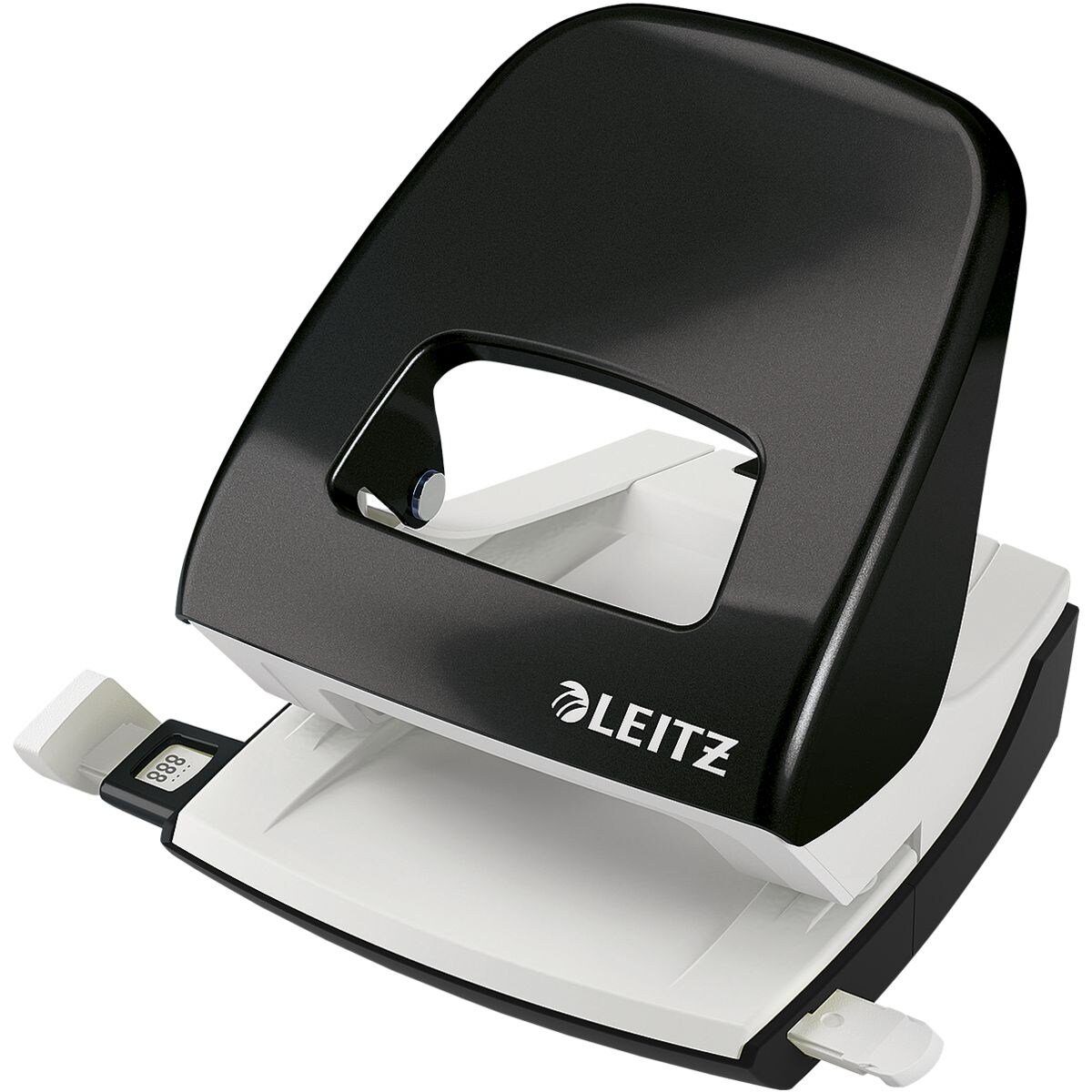 LEITZ Lochstanzer 5008 NeXXt WOW, 2-fach bis 30 Blatt, für A4, A5, A6, 8x8x8 cm, US, Folio