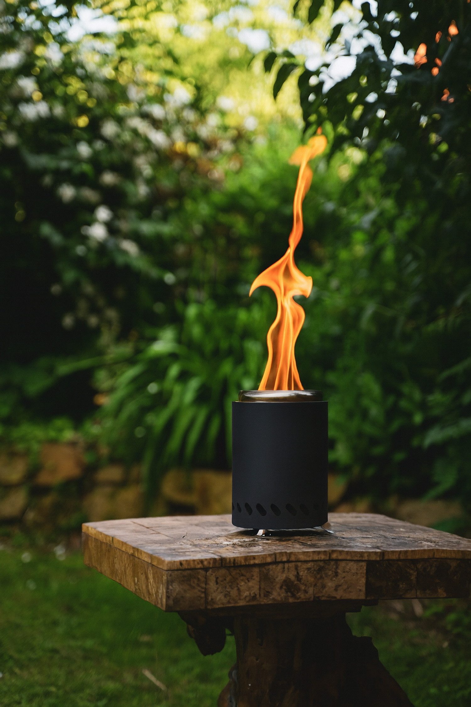 Jürgen Westerholt GmbH Tischfeuer Tischkamin OUTDOOR Tischfeuerstelle Lagerfeuer Feuerschale