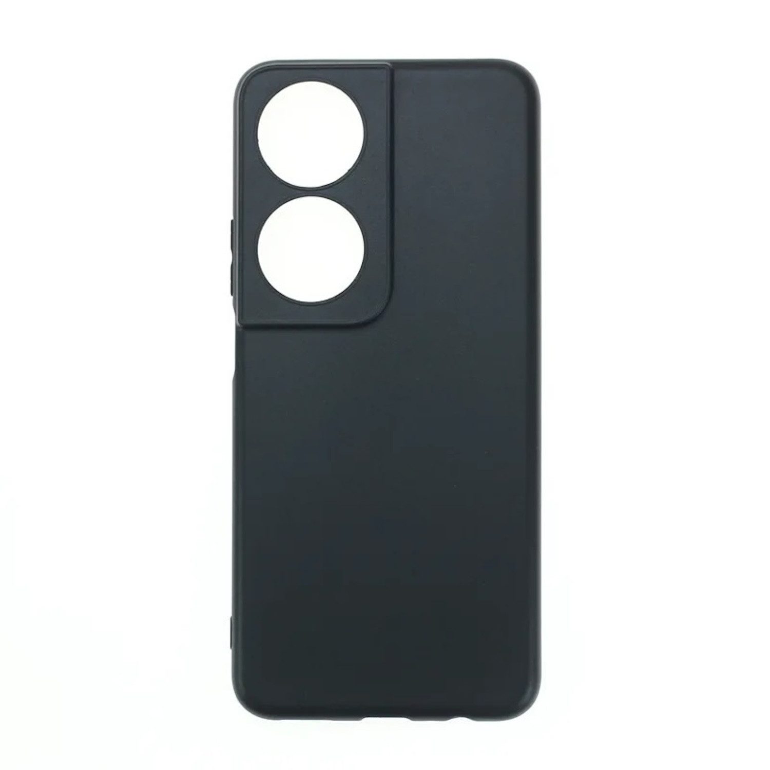 Wigento Handyhülle Für Honor X7b Silikon TPU Schutz Handy Hülle Case Cover dünn Schwarz