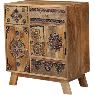 Marrakesch Orient & Mediterran Interior Kommode Exquisite Kommode Schubladen Holz Orientalische Deko Schubladenkommode