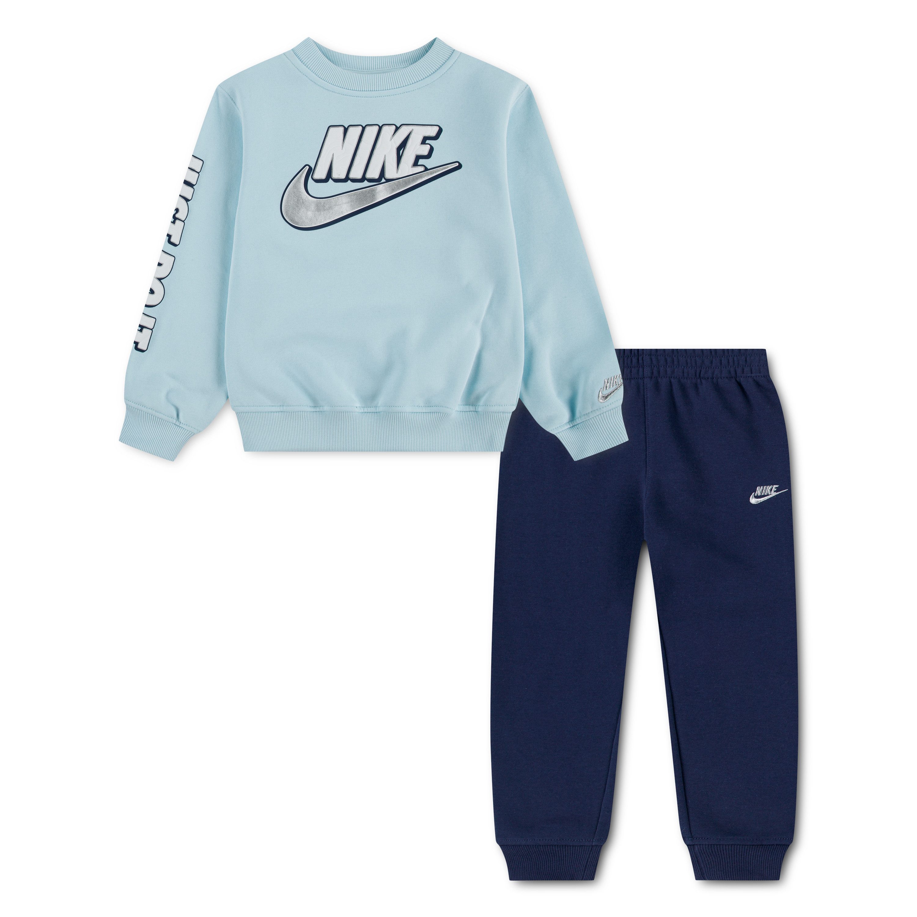 Nike Sportswear Jogginganzug NKB B NSW FROST FUTURA FLC SET, aus Baumwolle und Polyester