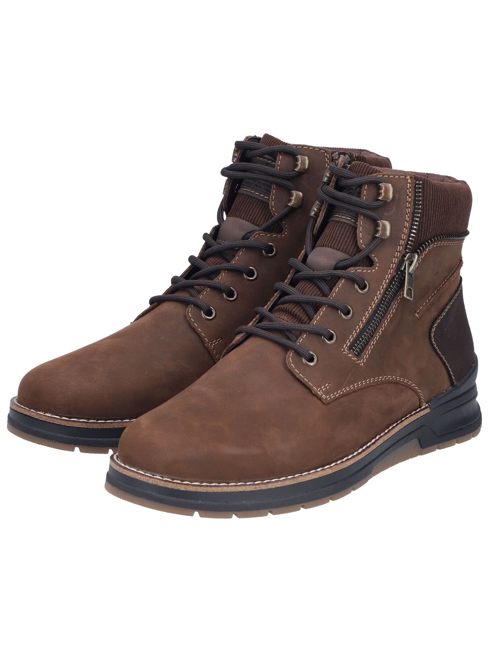 Rieker Rieker Stiefelette Leder Schnürstiefelette