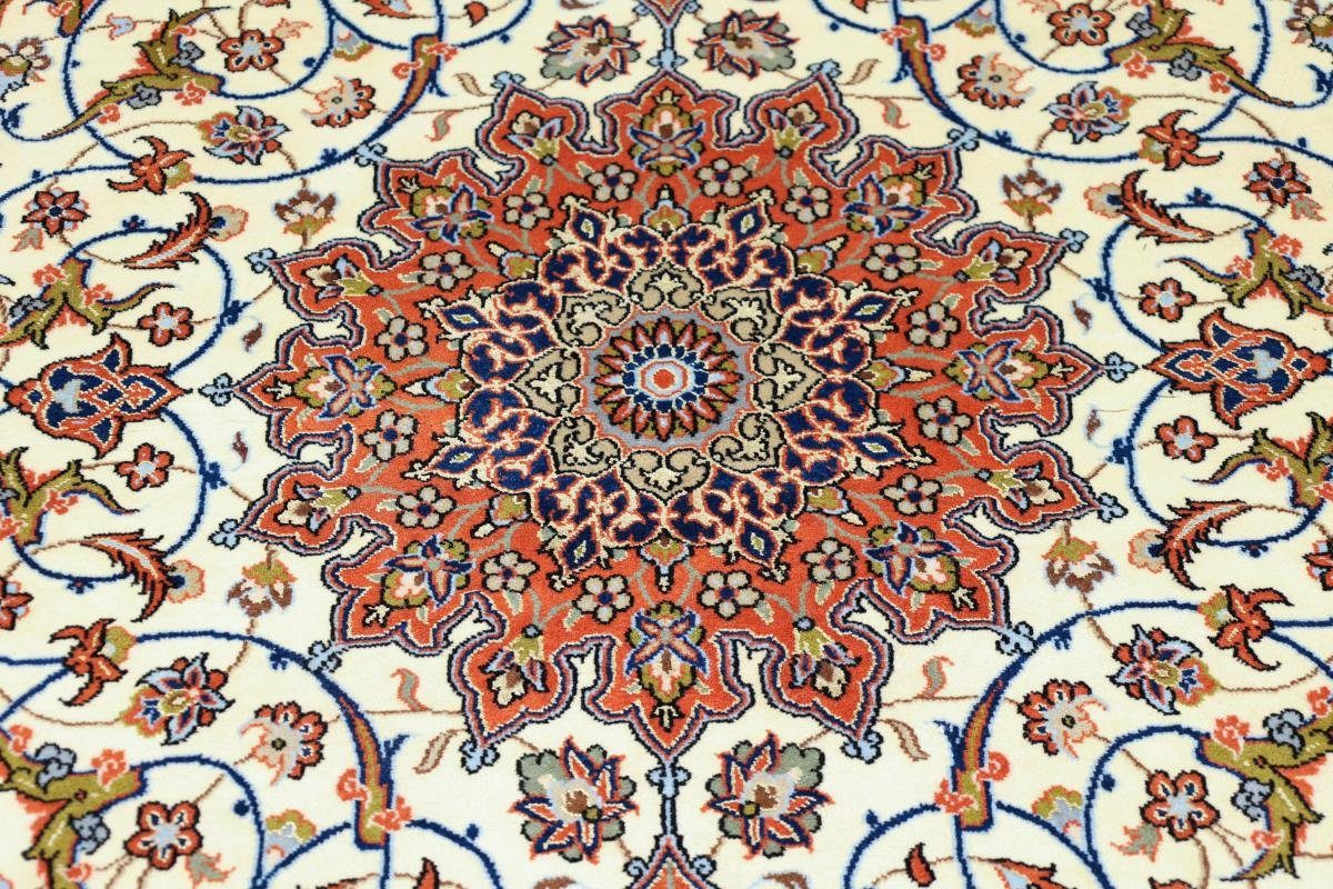 Handgeknüpfter 110x165 mm Nain Isfahan 6 Höhe: Orientteppich rechteckig, Orientteppich, Trading, Seidenkette