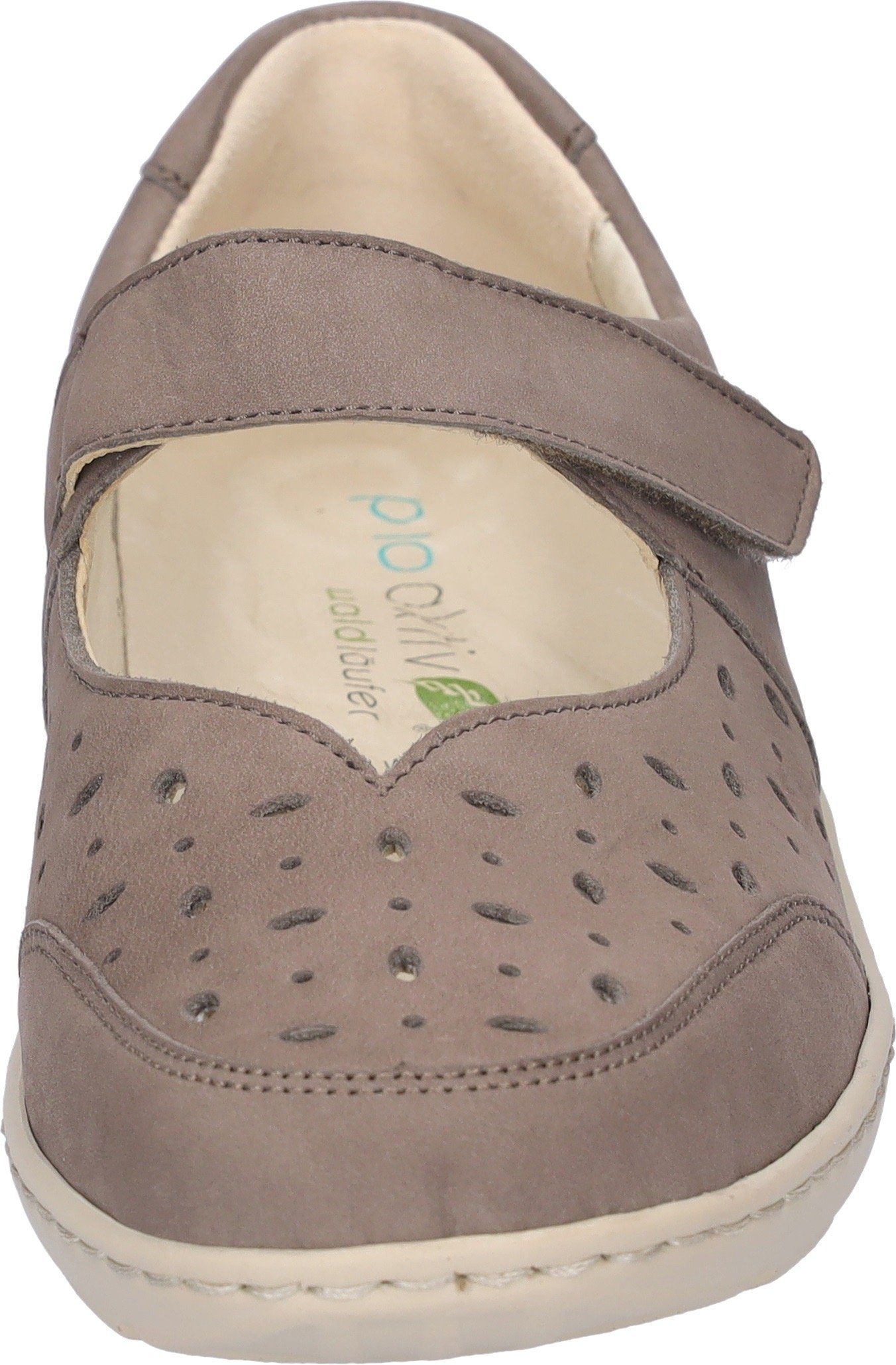 Waldläufer HENNI Ballerina Klettschuh, Komfortschuh mit Perforation, H-Weite