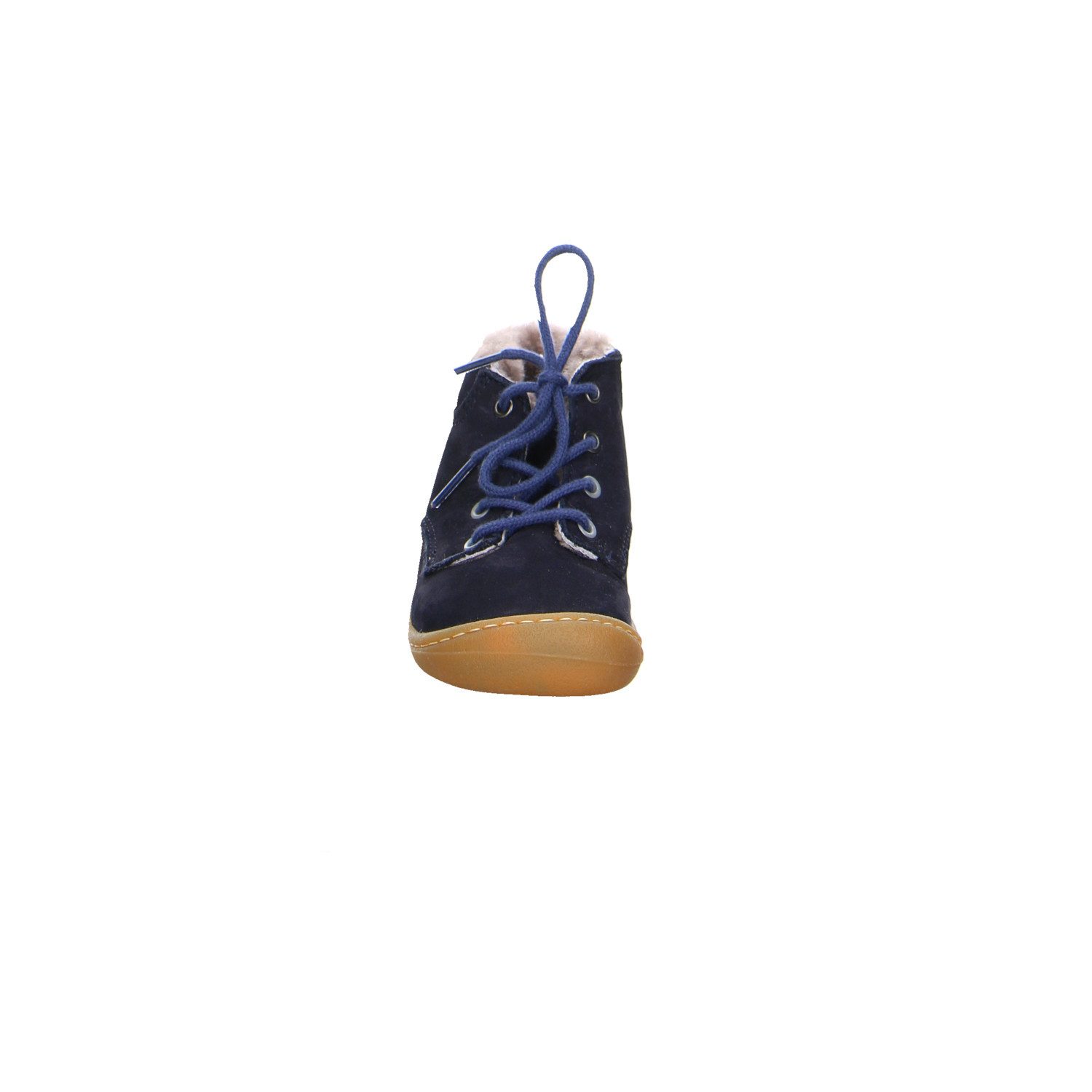 KOEL Koel Nubuk Schnürstiefel Winter Jungen blau Winterstiefelette