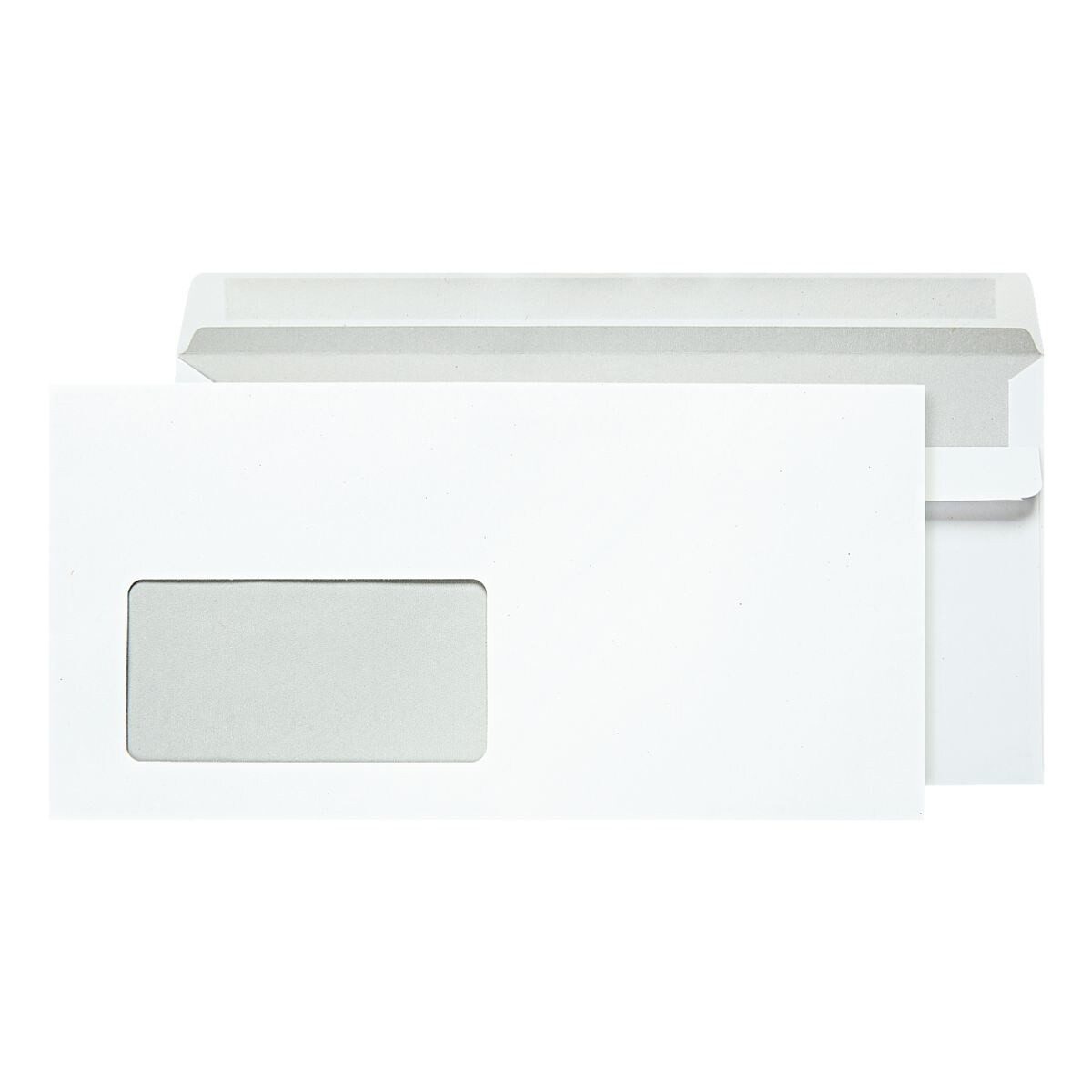 Otto Office Briefumschlag, DIN lang, mit Fenster, Selbstklebung