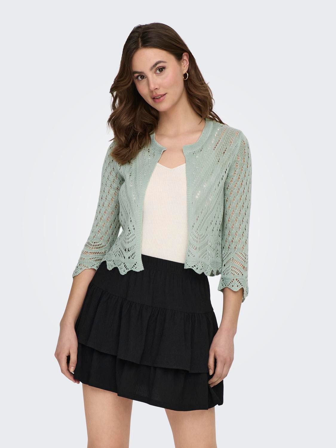 JDY Strickjacke JDYSUN 3/4 CROPPED CARDIGAN günstig online kaufen