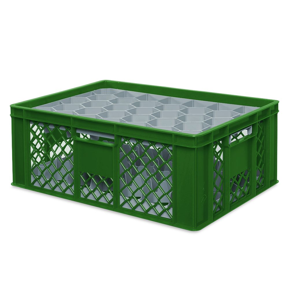 BRB-Lagertechnik Aufbewahrungskorb Gläserkiste 600x400 mm für günstig online kaufen