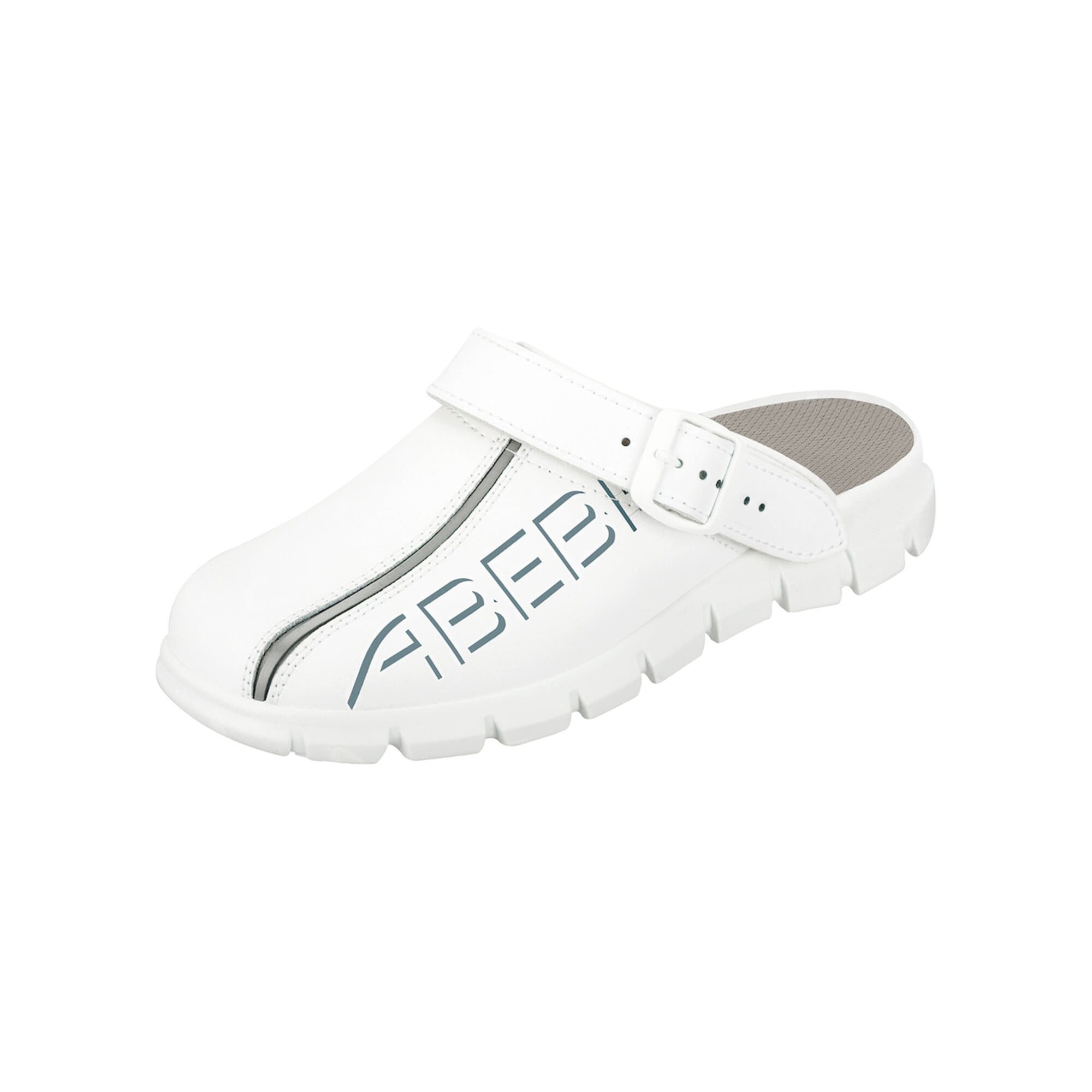 Abeba ABEBA Clog 7310, OB FO EA SRC, weiß, Gr. 40 Sandale