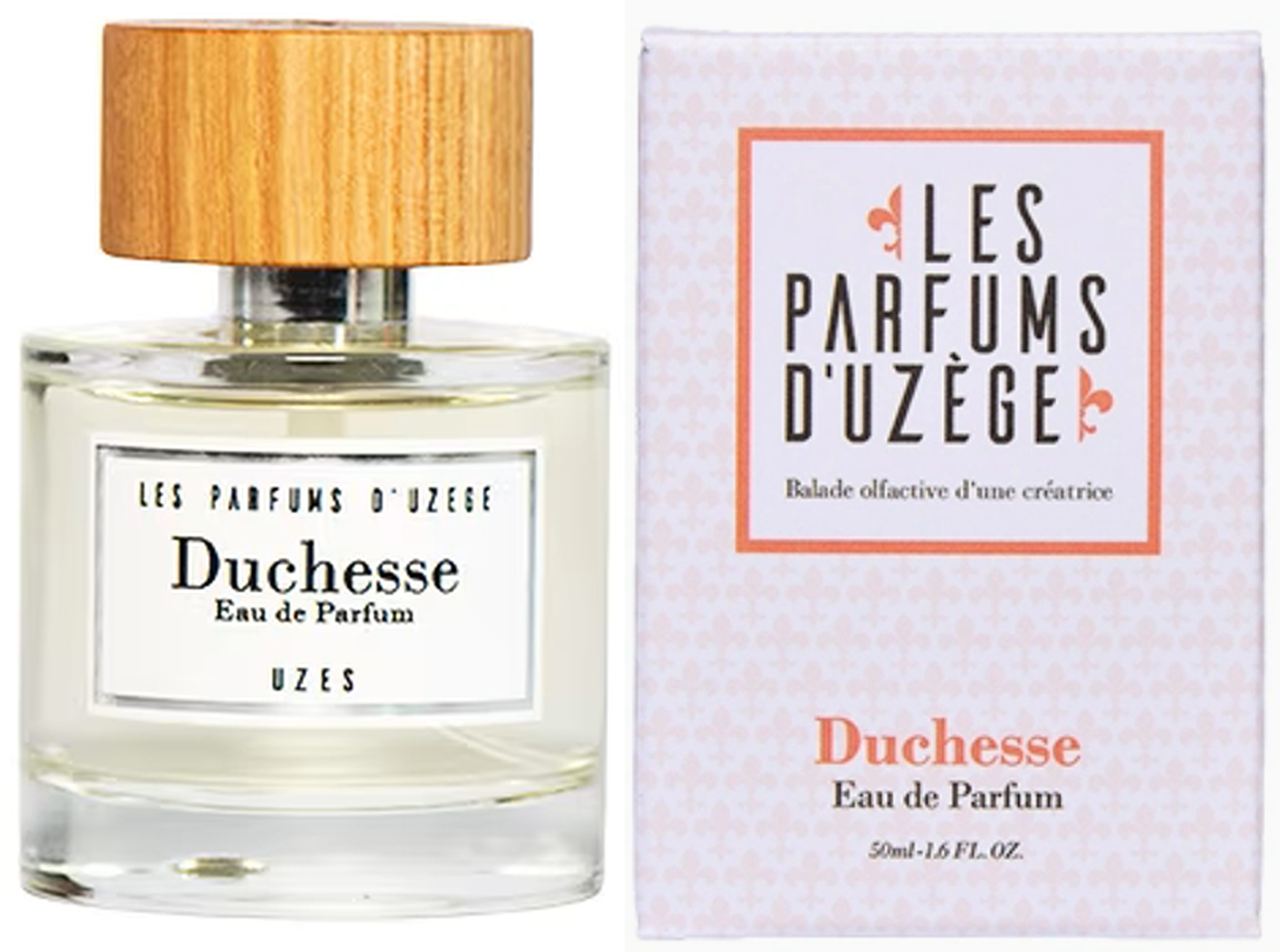 Les Parfums D'Uzège Eau de Parfum DUCHESSE Damen Spray (EDP) aus Frankreich, Französisches Parfum aus Uzès – Duft aus dem Herzen Südfrankreichs