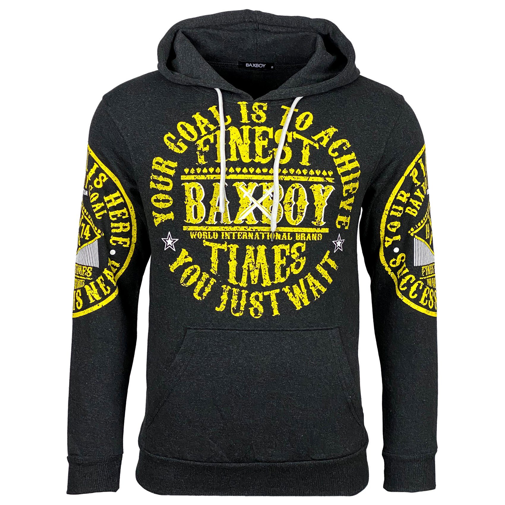 Baxboy Hoodie Baxboy Herren Pullover Hoodie Sweatshirt Kapuzenpullover Hoody B-950