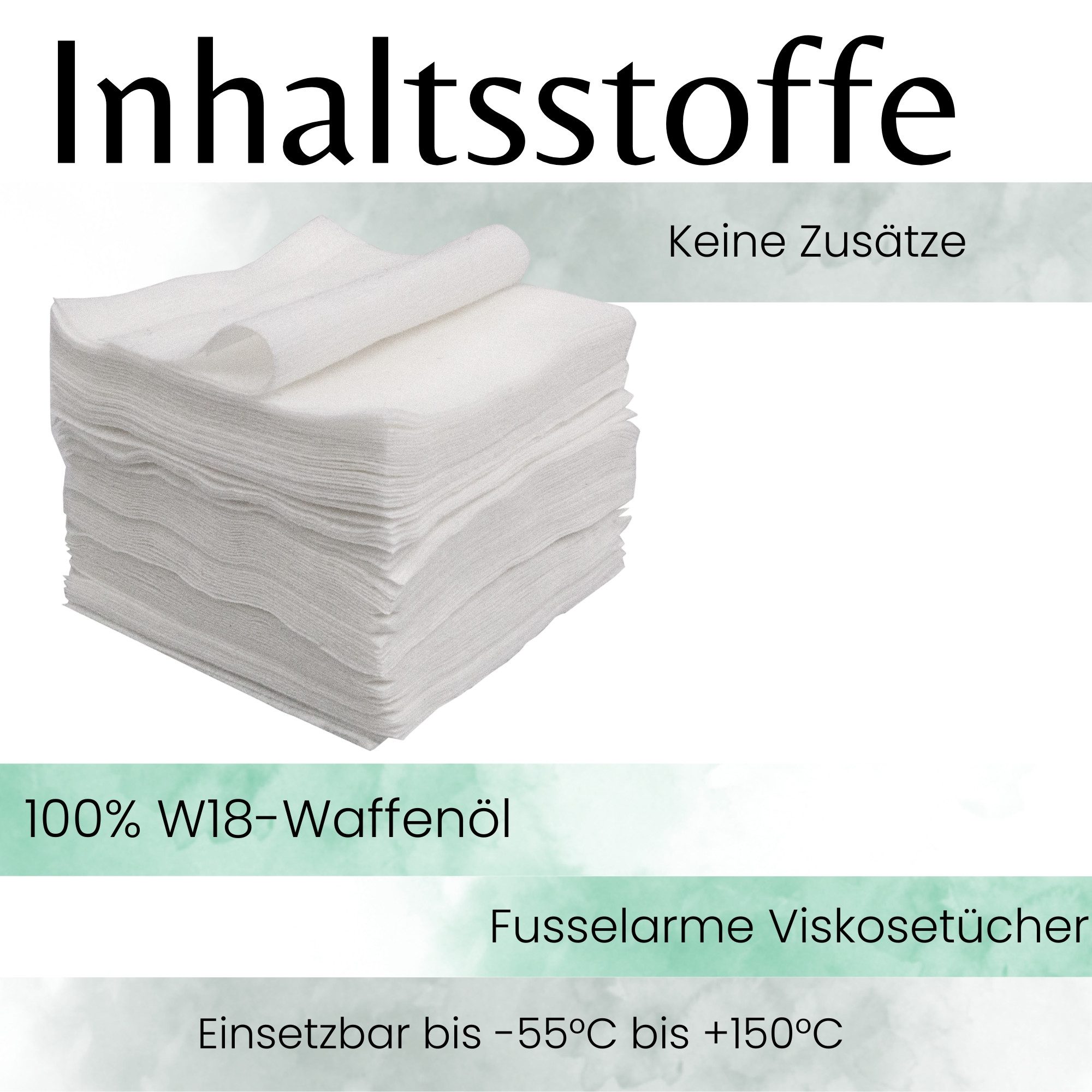 AMF Life AMF Life Waffenpflegetücher in W18-Öl getränkt, 40 Stk. Pflegetuch