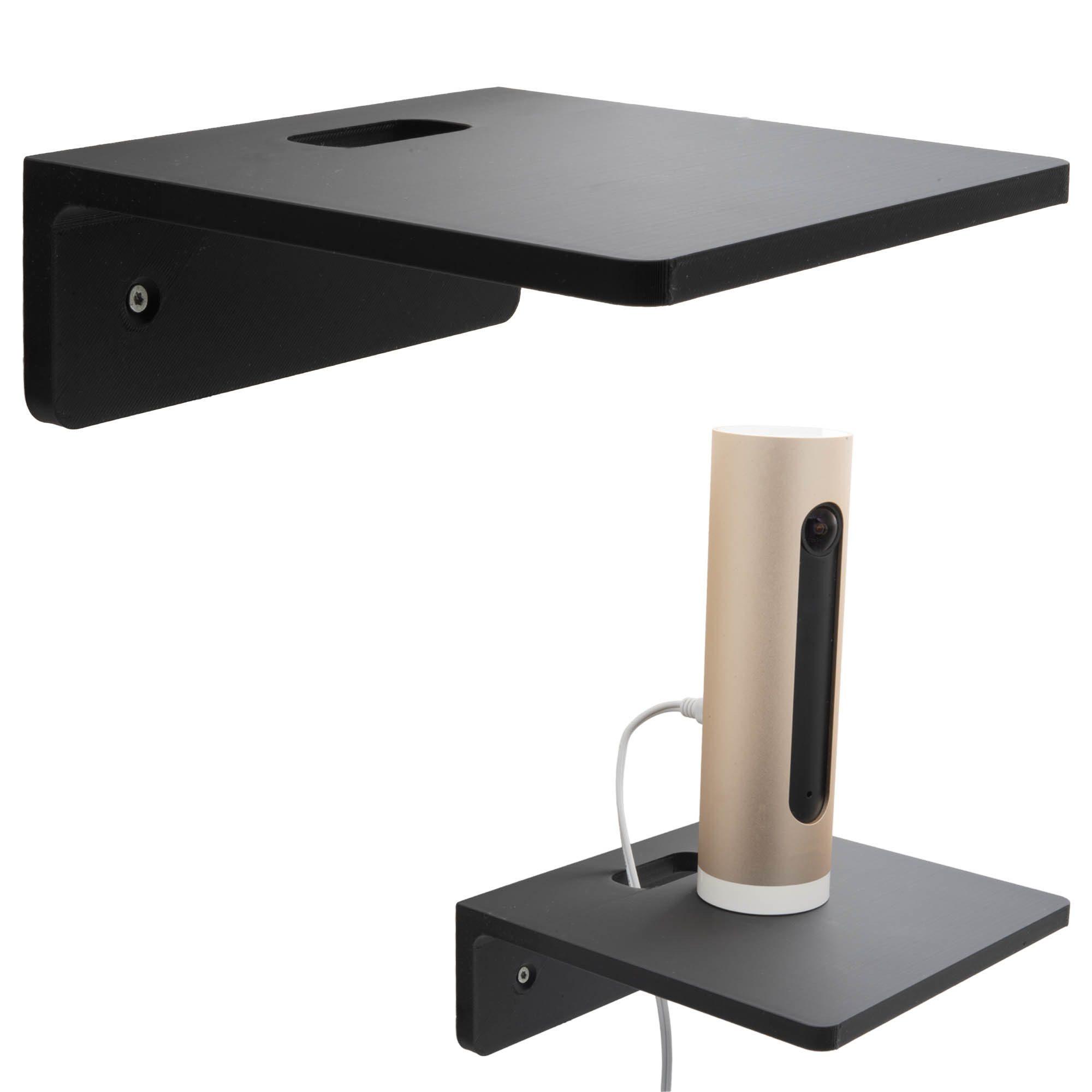 TSB Werk Wandregal Wandregal Wandhalterung Bücherregal Hängeregal für, Kamera, Box, Lautsprecher, Lampe