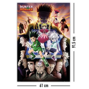 GB eye Poster Hunter x Hunter Poster Book Key Art 61 x 91,5 cm