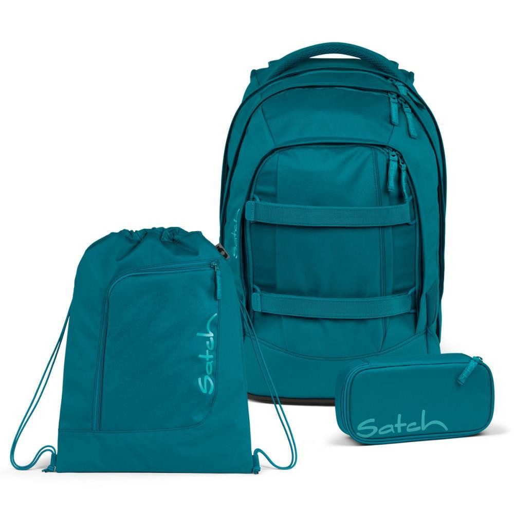 Satch Schulrucksack Pack (3tlg., inkl. Schlamperbox und Sportbeutel)