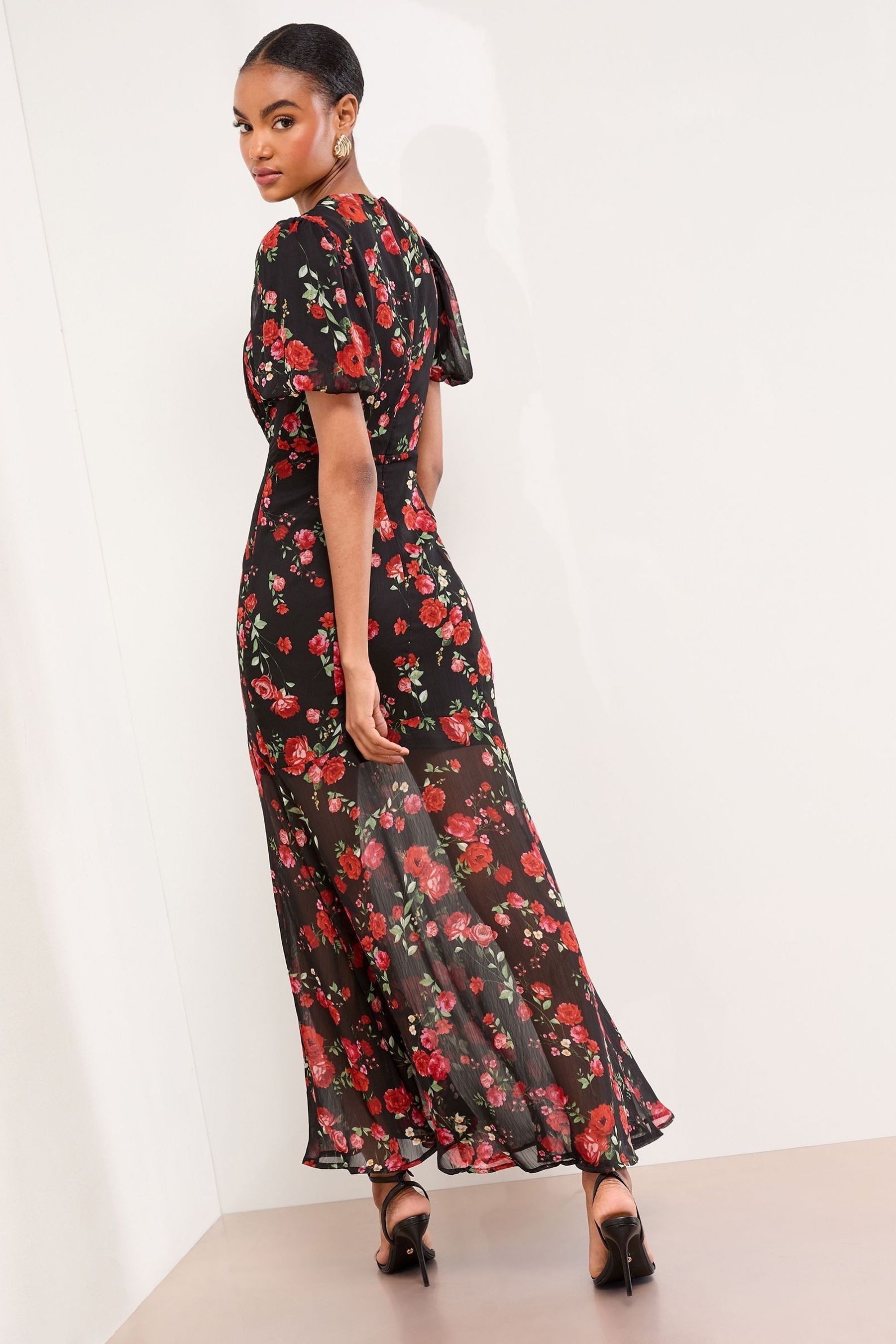 LIPSY Maxikleid Lipsy Gewebtes Maxikleid, Regular (1-tlg) günstig online kaufen