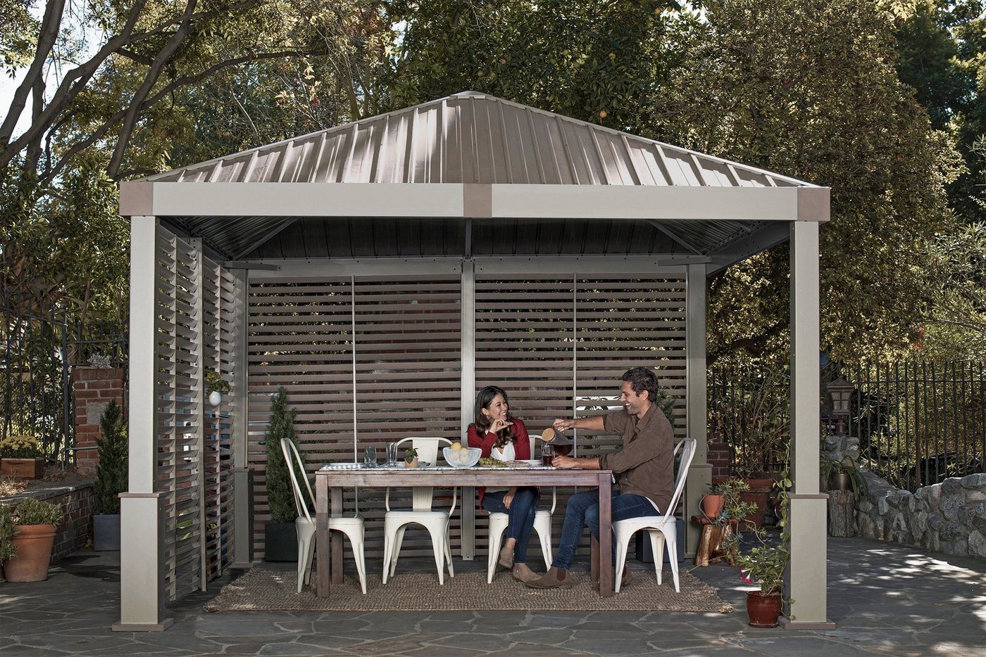 Thumbnail - Sojag Pavillon Nanda 12x12, BxT: 368x368 cm