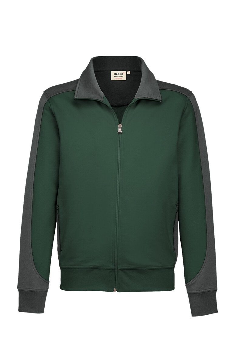 Hakro Arbeitsjacke Sweatjacke Contrast Mikralinar *