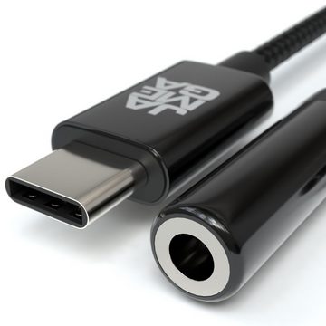 JAMEGA USB C auf Aux Typ C zu 3,5mm Klinke Adapter Kabel Klinkenkabel Handy Audio-Adapter