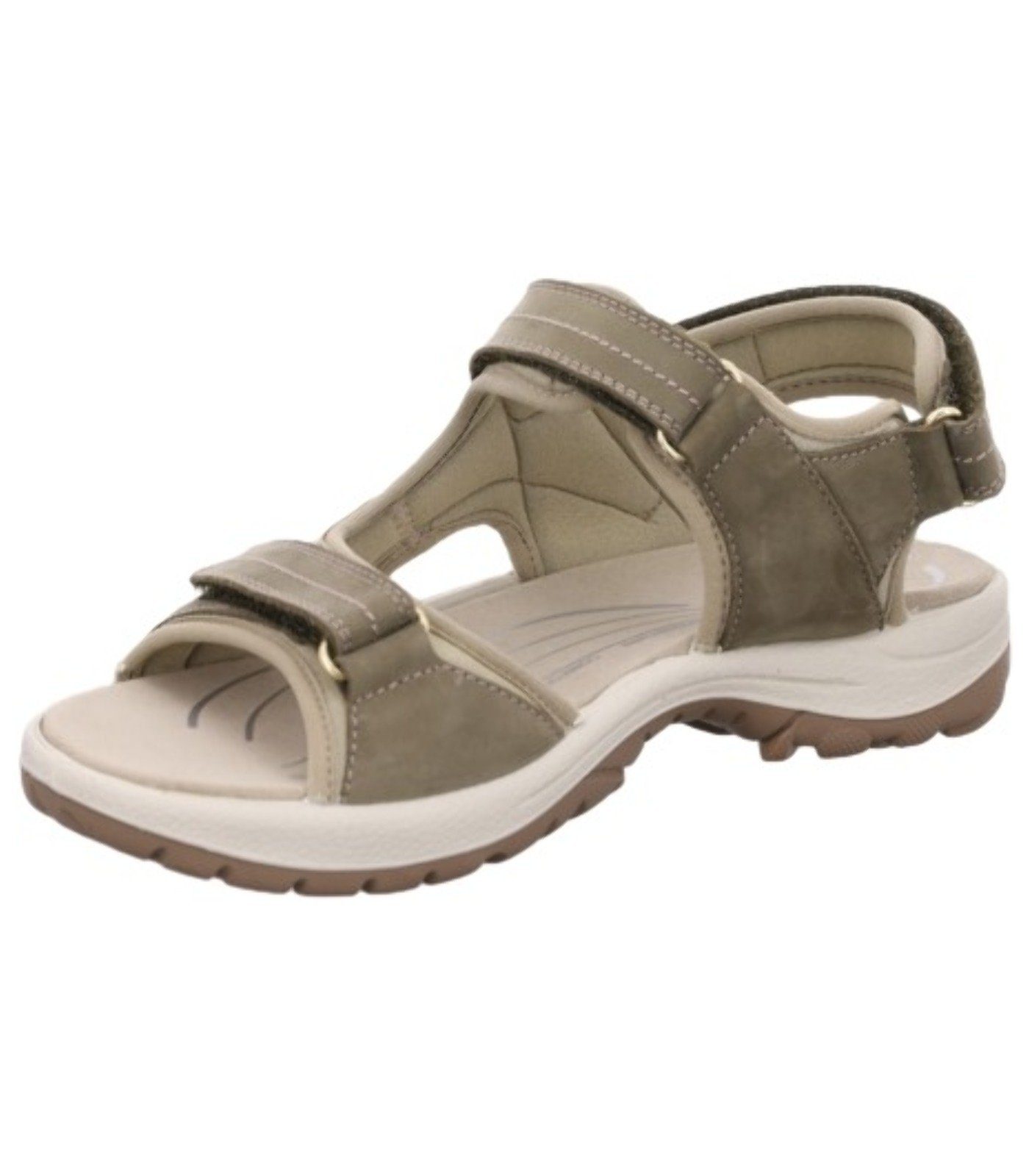 Rohde Sandalen Nubukleder Trekkingsandale OLIVE (61)