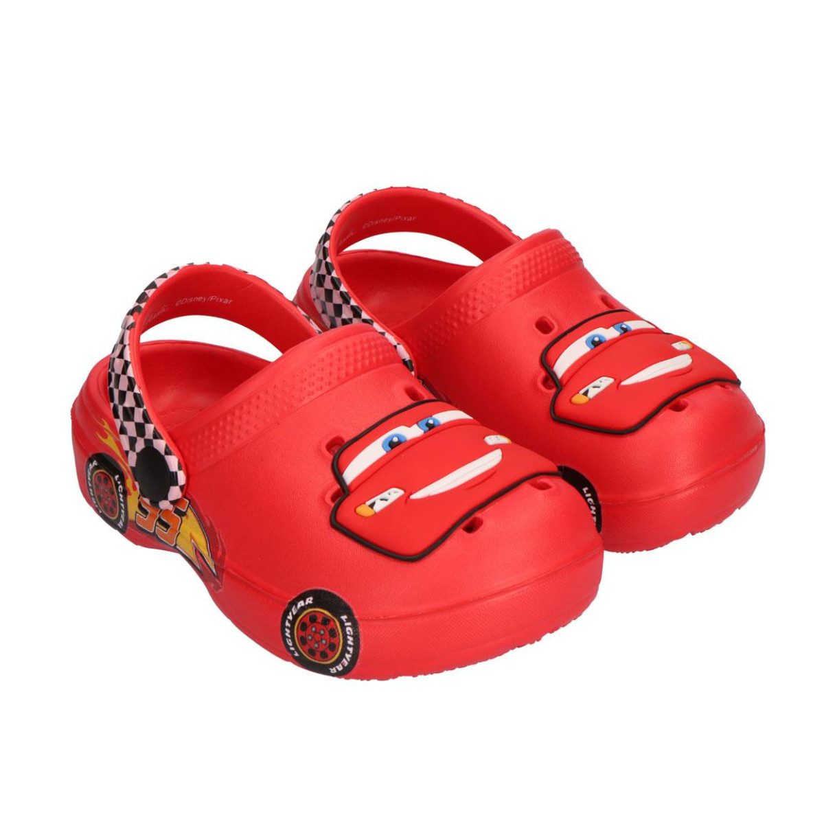 Disney Cars Kinder Clogs für Pool Bad Strand und Freizeit Clog