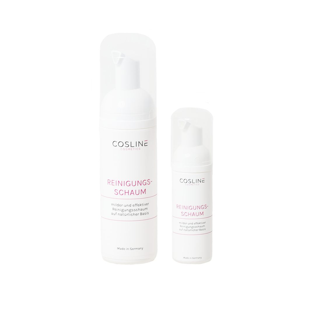 Cosline Cosmetics Gesichts-Reinigungsschaum, reinigt gründlich das Gesicht, entfernt Make-up, für sensible Haut