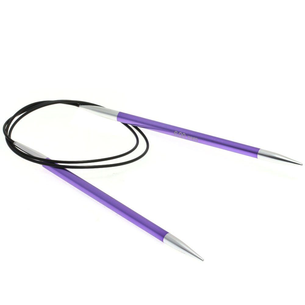 LANA GROSSA Rundstricknadeln Knit Pro Rundstricknadel Aluminium Rainbow, Rundstricknadel verschiedene Längen/Größen