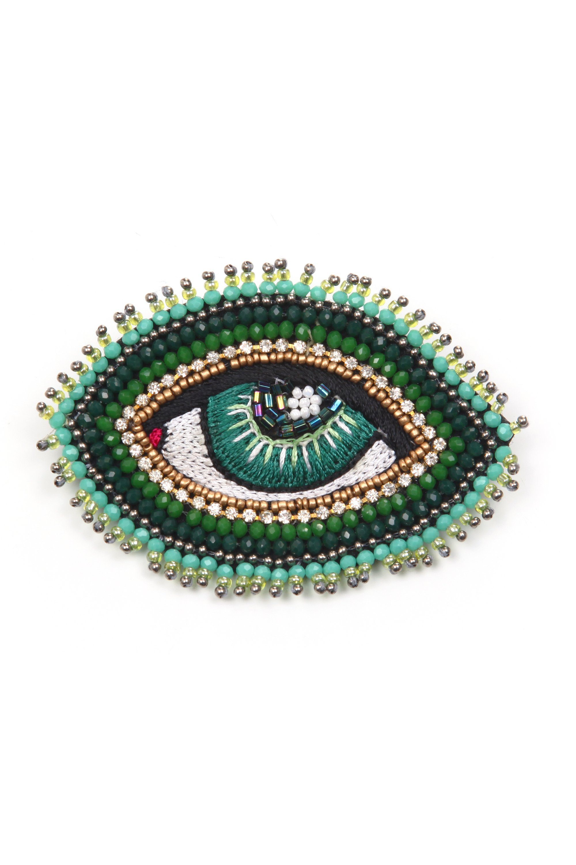 COLLEZIONE ALESSANDRO Brosche Eye, mit Augenmotiv